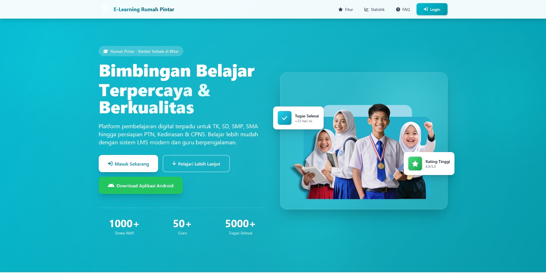 Rumah Pintar — E-Learning Platform