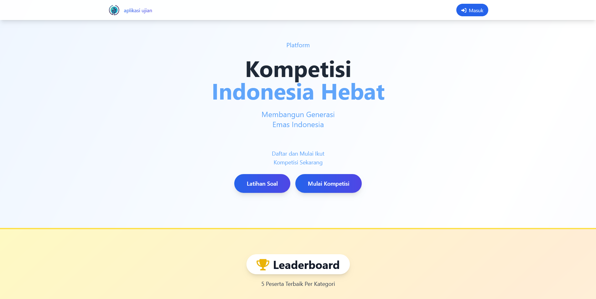 KIH — Online Exam Platform